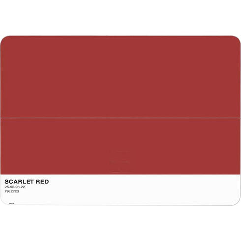 Scarlet Red Surface Laptop Studio Skin