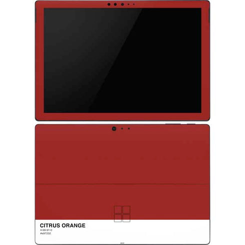 Scarlet Red Surface Pro 6 Skin