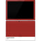 Scarlet Red Surface Pro 7 Skin