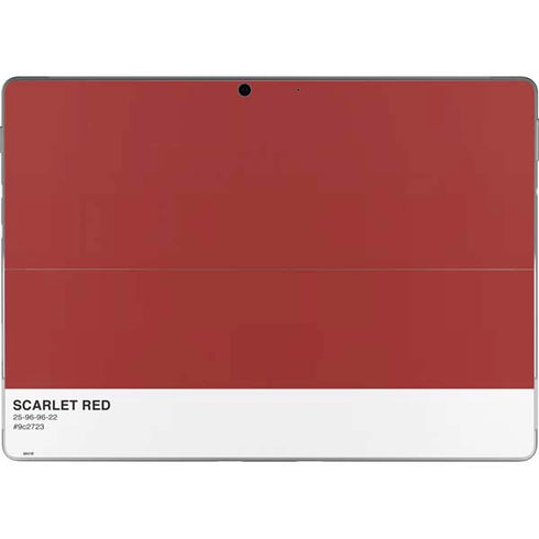 Scarlet Red Surface Pro 9 Skin