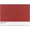 Scarlet Red Surface Pro 9 Skin