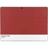 Scarlet Red Surface Pro 9 Skin
