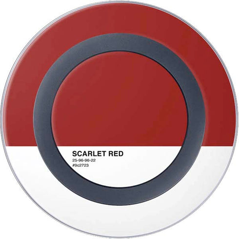 Scarlet Red Wireless Charger Skin
