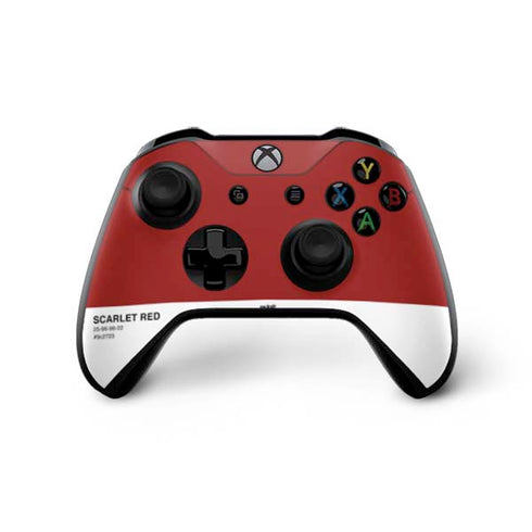Scarlet Red Xbox One X Bundle Skin