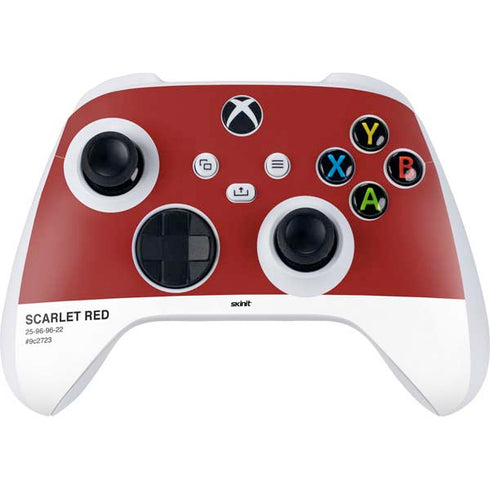 Scarlet Red Xbox Series S Controller Skin