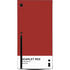Scarlet Red Xbox Series X Console Skin