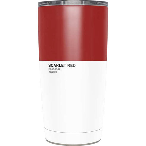 Scarlet Red Yeti 20oz Tumbler Skin