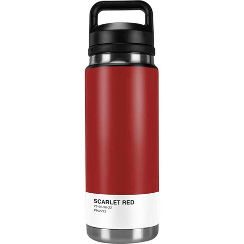 Scarlet Red YETI Rambler 26oz Bottle Skin