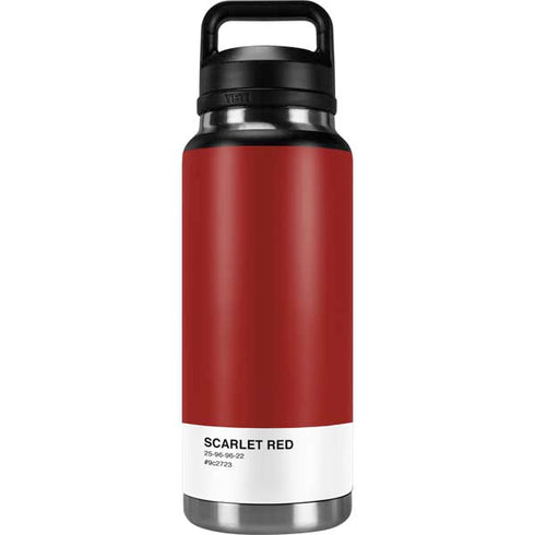 Scarlet Red YETI Rambler 36oz Bottle Skin