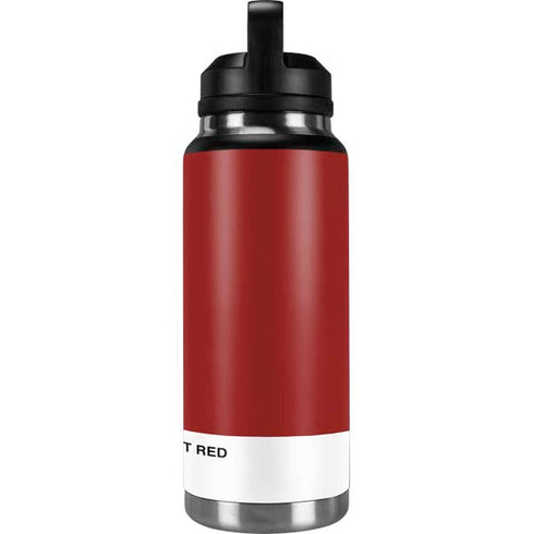 Scarlet Red YETI Rambler 36oz Bottle Skin