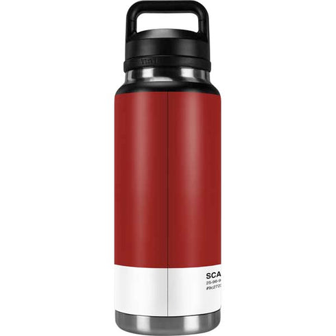 Scarlet Red YETI Rambler 36oz Bottle Skin