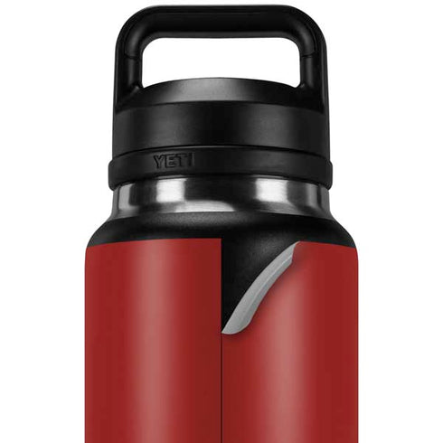Scarlet Red YETI Rambler 36oz Bottle Skin