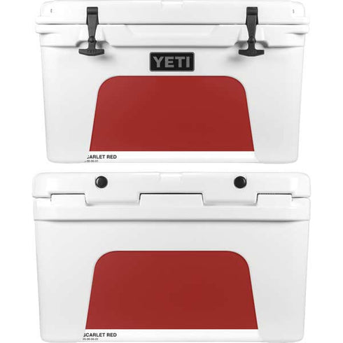 Scarlet Red YETI Tundra 45 Hard Cooler Skin