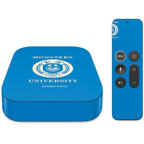 Disney Monsters University School’s Emblem Apple TV Skin