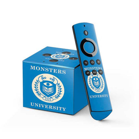 Disney Monsters University School’s Emblem Fire TV Cube Skin