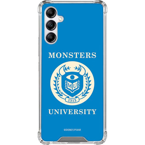 Disney Monsters University School’s Emblem Galaxy A15 5G Clear Case