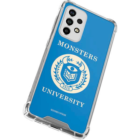 Disney Monsters University School’s Emblem Galaxy A53 5G Clear Case