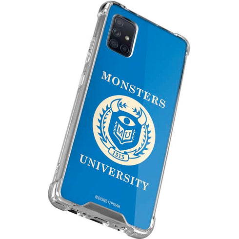 Disney Monsters University School’s Emblem Galaxy A71 5G Clear Case