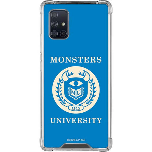 Disney Monsters University School’s Emblem Galaxy A71 5G Clear Case