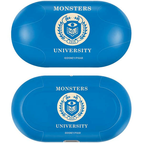 Disney Monsters University School’s Emblem Galaxy Buds Plus Skin