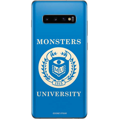 Disney Monsters University School’s Emblem Galaxy S10 Plus Skin