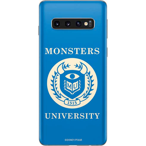 Disney Monsters University School’s Emblem Galaxy S10 Skin