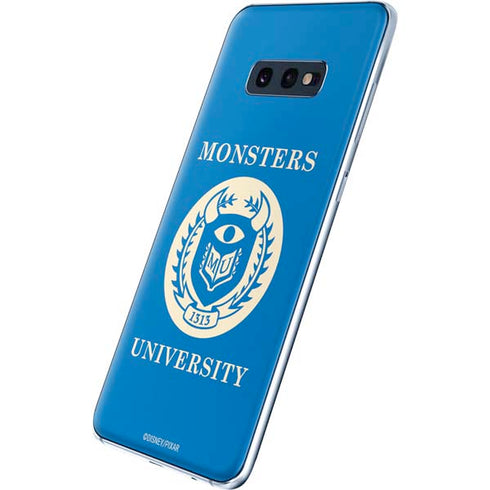 Disney Monsters University School’s Emblem Galaxy S10e Skin