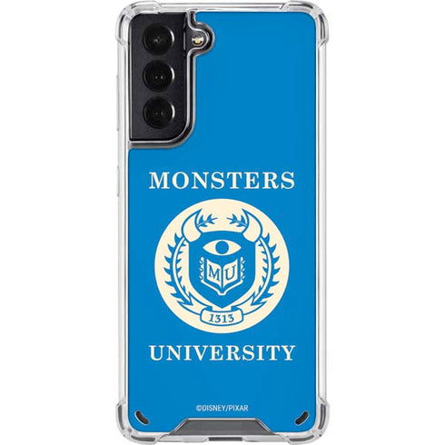 Disney Monsters University School’s Emblem Galaxy S21 5G Clear Case