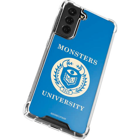 Disney Monsters University School’s Emblem Galaxy S21 FE Clear Case