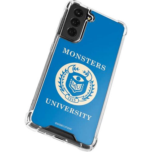 Disney Monsters University School’s Emblem Galaxy S22 Plus Clear Case