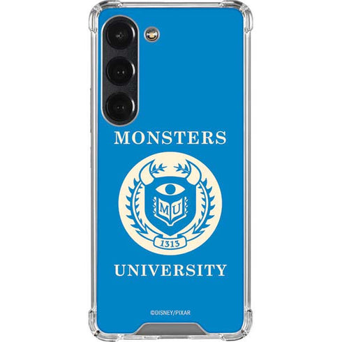 Disney Monsters University School’s Emblem Galaxy S23 Clear Case