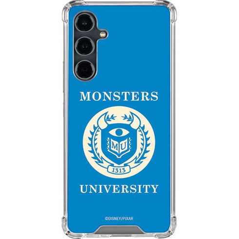 Disney Monsters University School’s Emblem Galaxy S23 FE Clear Case