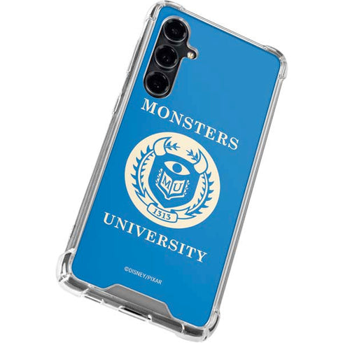 Disney Monsters University School’s Emblem Galaxy S23 FE Clear Case