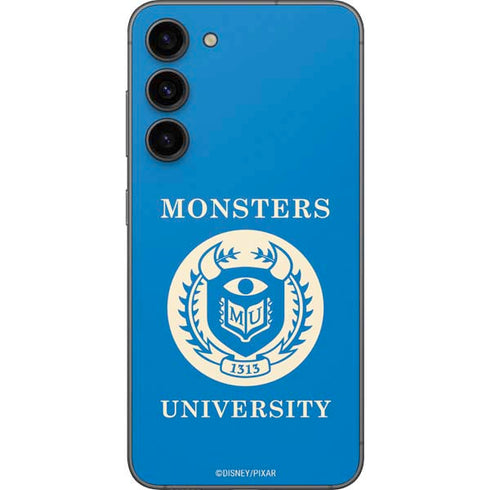 Disney Monsters University School’s Emblem Galaxy S23 Plus Skin