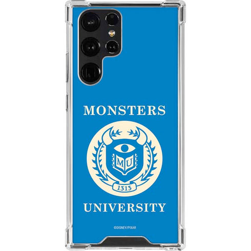 Disney Monsters University School’s Emblem Galaxy S23 Ultra Clear Case