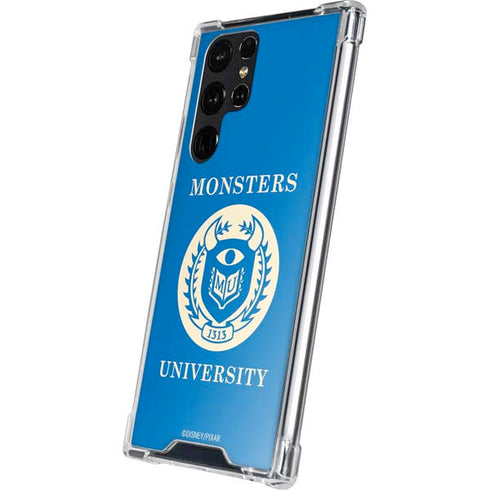 Disney Monsters University School’s Emblem Galaxy S24 Ultra Clear Case