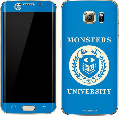 Disney Monsters University School’s Emblem Galaxy S7 Edge Skin
