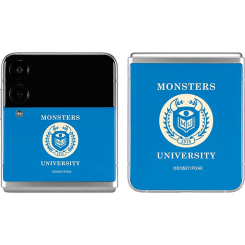 Disney Monsters University School’s Emblem Galaxy Z Flip4 5G Skin