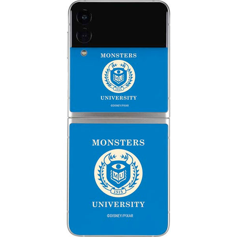 Disney Monsters University School’s Emblem Galaxy Z Flip4 5G Skin