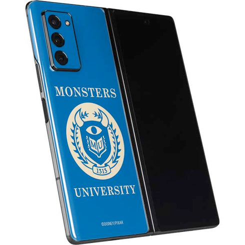Disney Monsters University School’s Emblem Galaxy Z Fold2 5G Skin