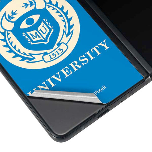 Disney Monsters University School’s Emblem Galaxy Z Fold3 5G Skin