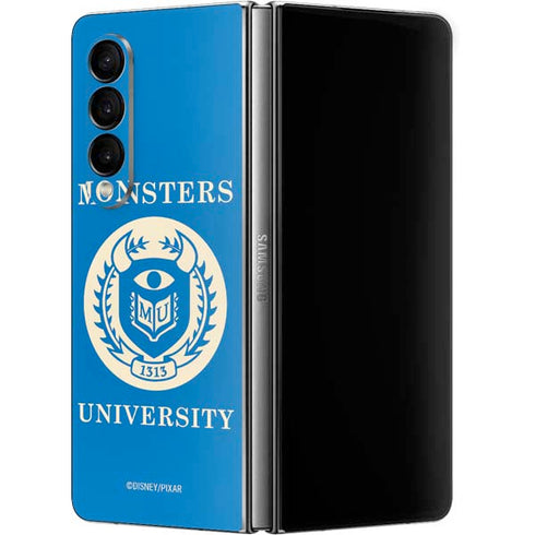 Disney Monsters University School’s Emblem Galaxy Z Fold4 5G Skin