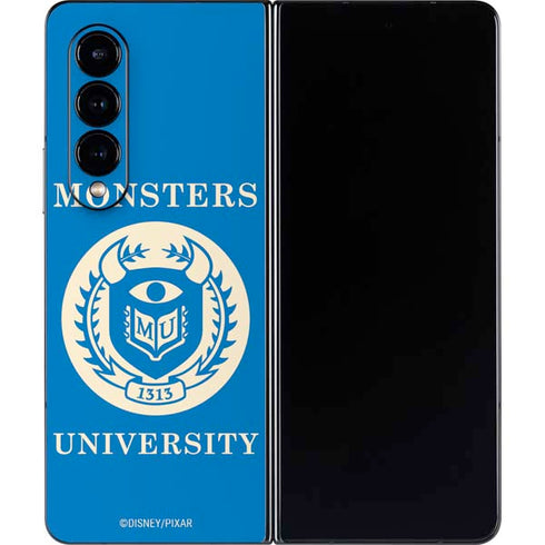 Disney Monsters University School’s Emblem Galaxy Z Fold4 5G Skin