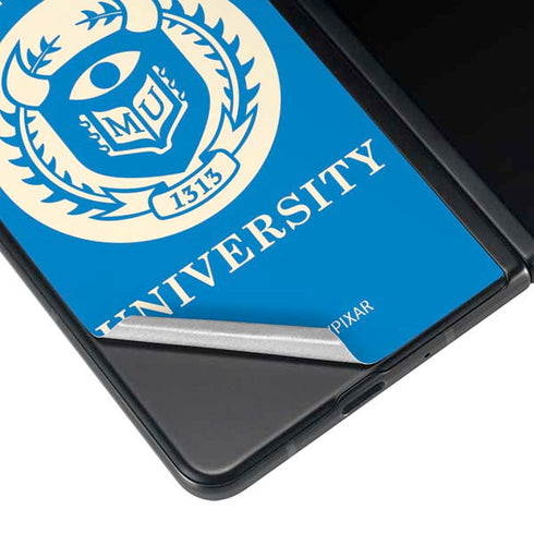 Disney Monsters University School’s Emblem Galaxy Z Fold4 5G Skin