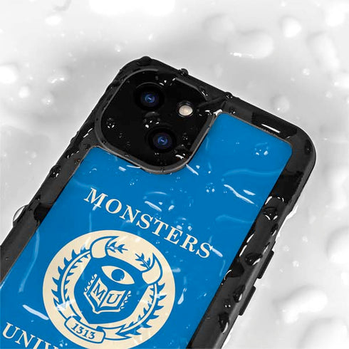 Disney Monsters University School’s Emblem iPhone 13 Mini Waterproof Case