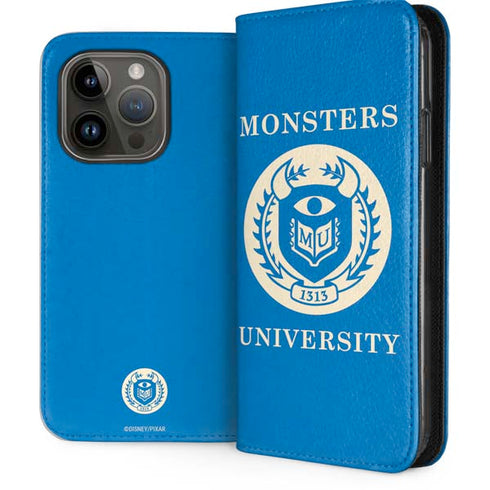 Disney Monsters University School’s Emblem iPhone 14 Pro Folio Case