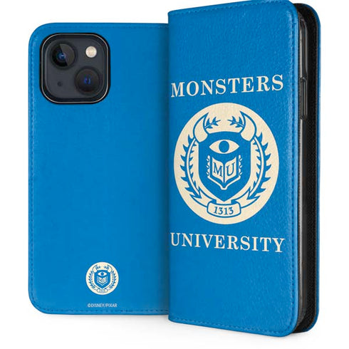 Disney Monsters University School’s Emblem iPhone 15 Plus Folio Case