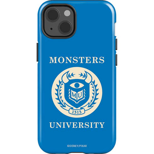 Disney Monsters University School’s Emblem iPhone 15 Plus Impact Case