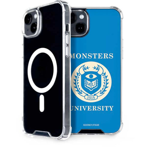 Disney Monsters University School’s Emblem iPhone 15 Plus MagSafe Case