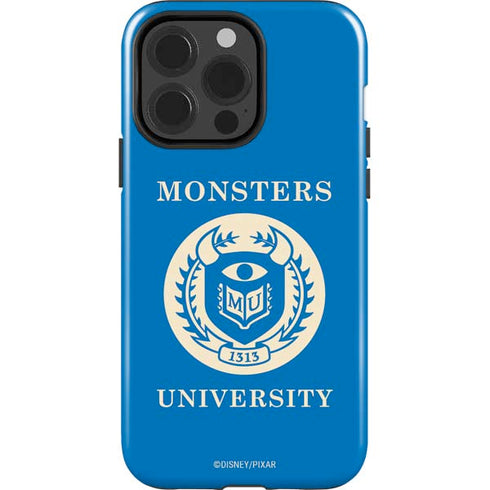 Disney Monsters University School’s Emblem iPhone 15 Pro Impact Case
